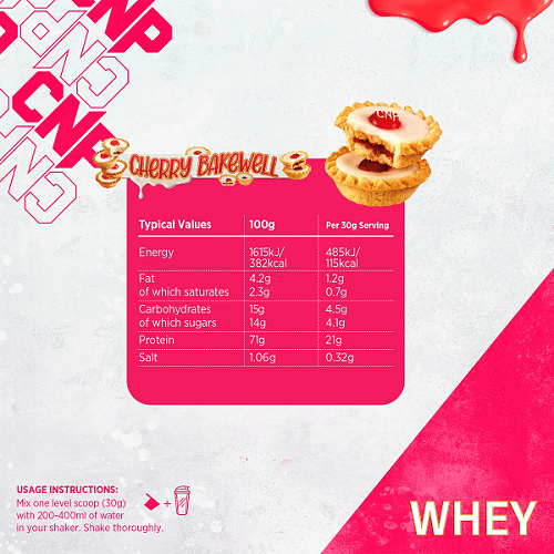 CNP-whey-Cherry-Bakewell-Nutritional-Facts