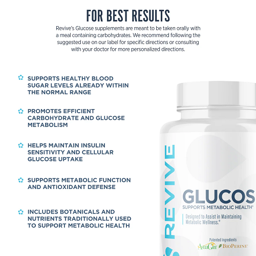 glucose-180vcaps-revive-md-results